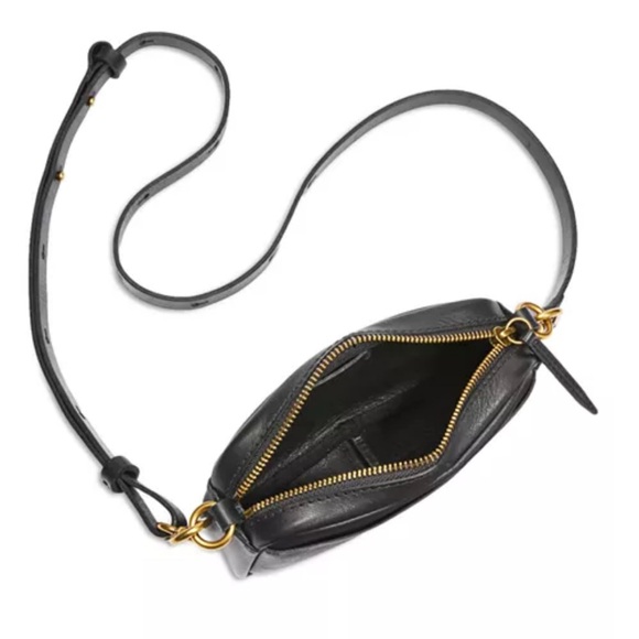 Madewell NWOT Essentials Carabiner Mini Leather Crossbody - Picture 3 of 8